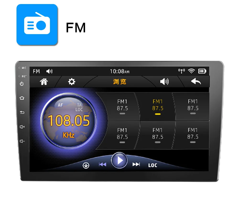 2din автомобильный Радио мультимедийный плеер видео ссылка зеркало для Lifan 320 не-android без DVD Bluetooth DIN 2