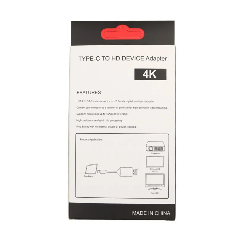 Кабель-адаптер Type C USB-C-HDMI для Samsung Galaxy S8/S9 Plus/Note 8/Macbook | Электроника