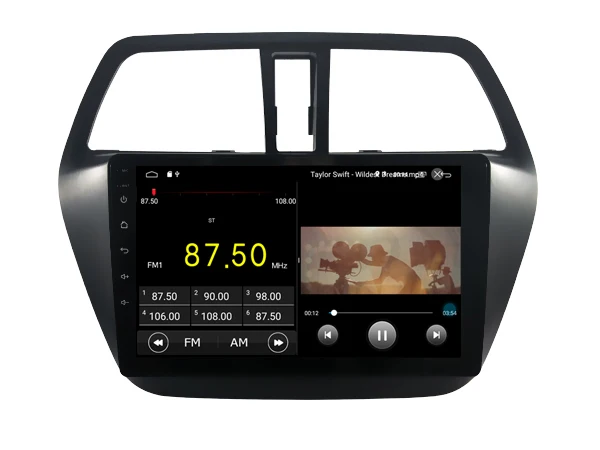 Elanmey Топ оснащен 8 ядер+ 4 Гб ОЗУ+ 64 Гб ПЗУ android 8,1 Автомагнитола для Suzuki sx4 S-Cross DSP Gps навигация мультимедиа головное устройство
