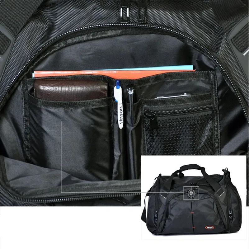 Дорожные сумки для мужчин и женщин вместительные спортивные нейлоновые
