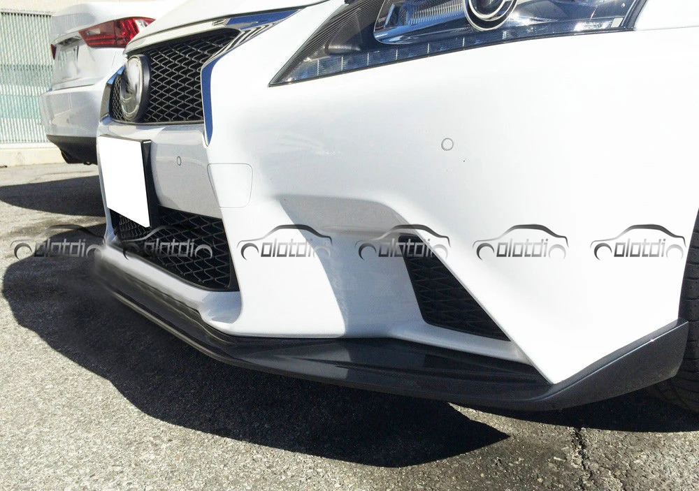 Для Lexus GS 2012 2015 углеродное волокно/ПУ материал передний бампер