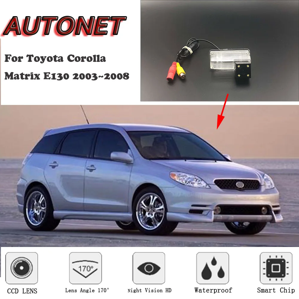 Камера заднего вида для Toyota Corolla Matrix E130 2003 ~ 2008 с ночным видением|Камеры авто| |