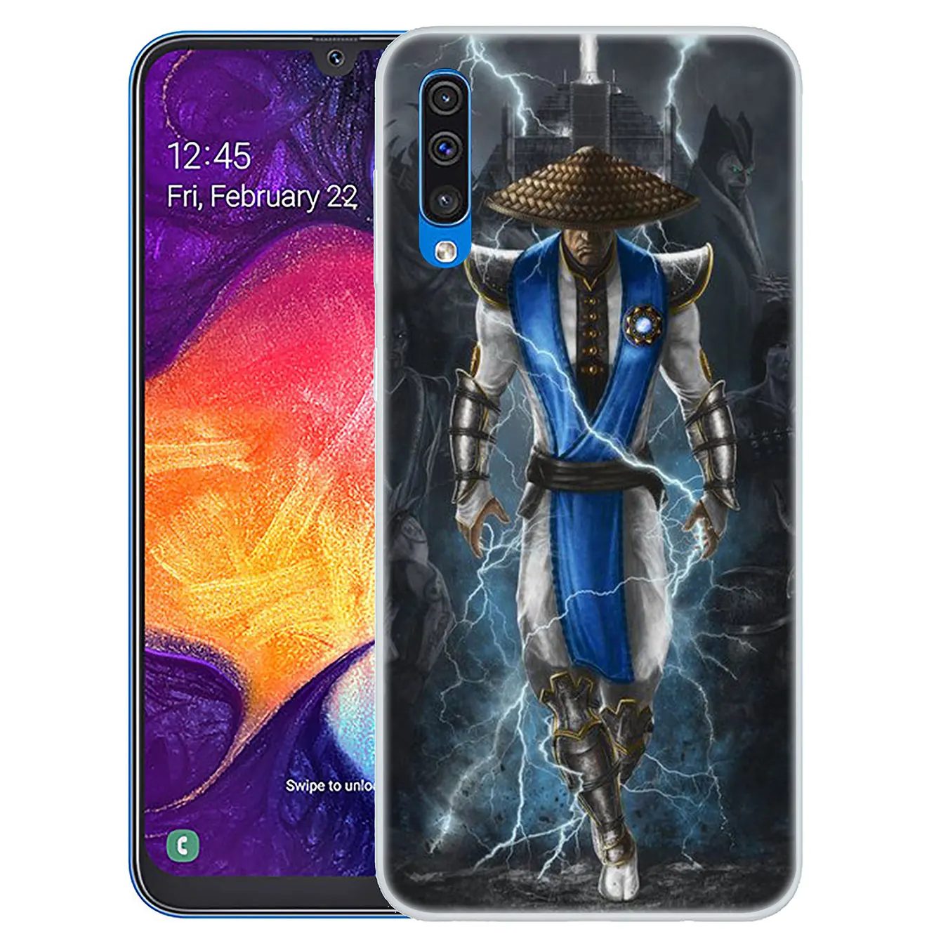 Твердый прозрачный чехол для телефона Lavaza Mortal Kombat Samsung Galaxy A10 A20 A30 A40 A50 A60 A70 M40 M30 M20