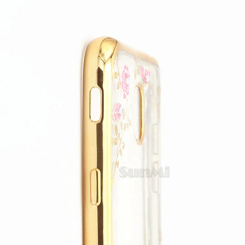 Для samsung Galaxy J5 2017 J530 J530F ЕС Версия Королевский Кремния Diamond Crystal ТПУ Мягкая