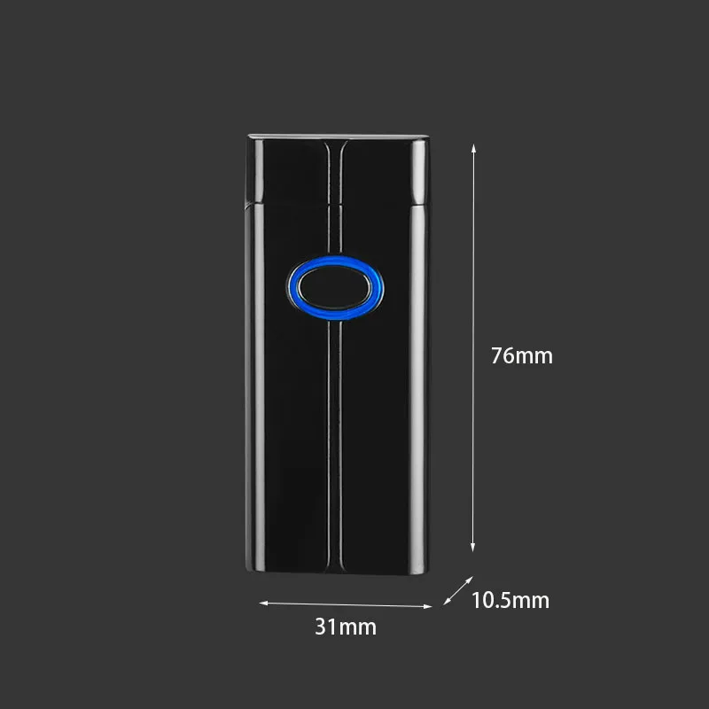 Креативная двухдуговая зажигалка плазменная электрическая USB Зажигалка для
