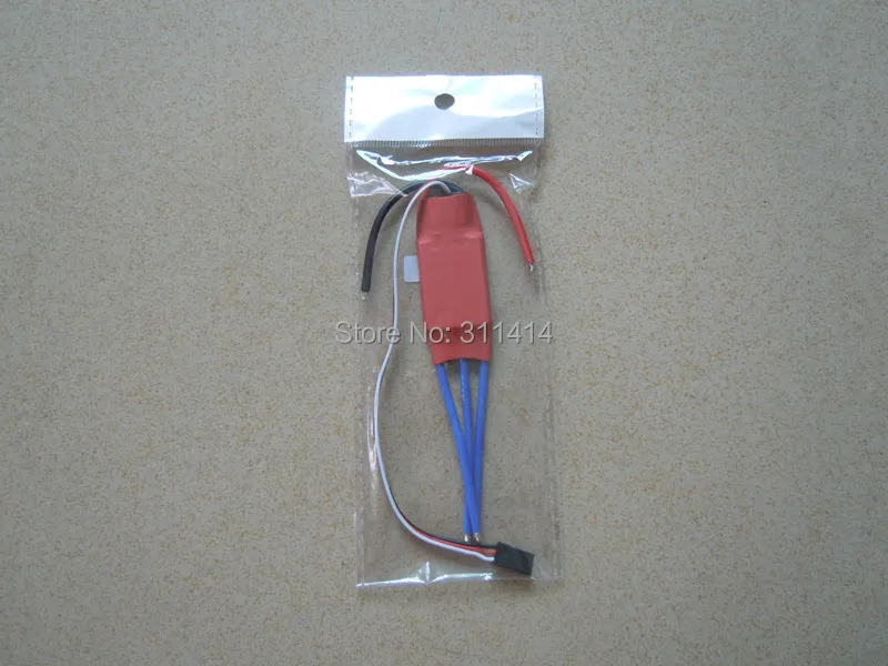 2 шт./лот 30AMP 30A SimonK прошивка бесщеточный ESC W/ 3A 5V UBEC для осевого квадрокоптера RC
