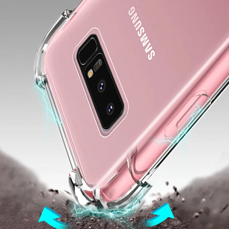 YuoTuo роскошный противоударный чехол на заднюю панель телефона для samsung galaxy note 8 note8