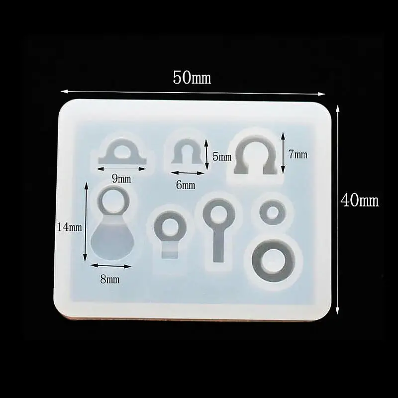 Мини бусины силиконовая форма для ручной работы Полимерная серьга ювелирные