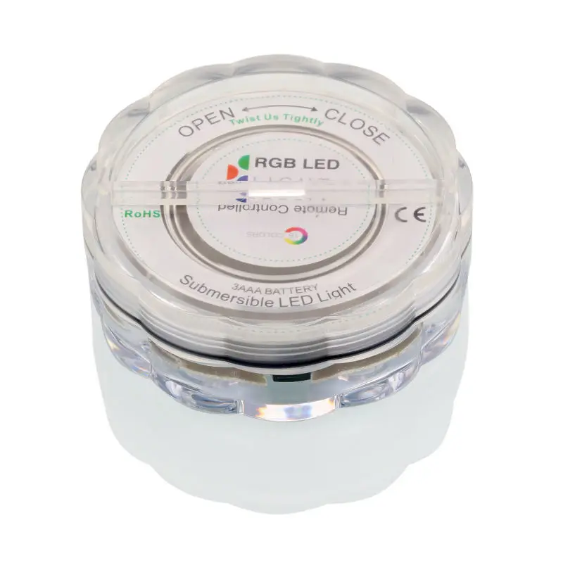 1 шт. светодиодная погружная Цветочная ваза супер яркая Свадебная