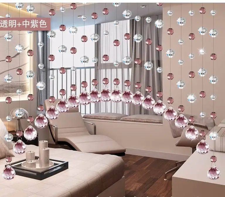 Бесплатная доставка! Высокое качество хорошие стеклянные бусины занавески DIY