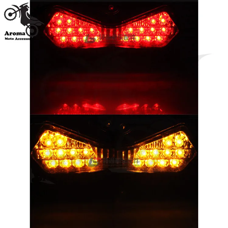 Профессиональный Оригинальный бренд фонаря сигнала торможения мотоцикл LED