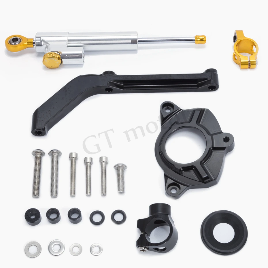 Полный комплект для мотоцикла с ЧПУ демпфер руля Stabilizerlinear линейный стабилизатор