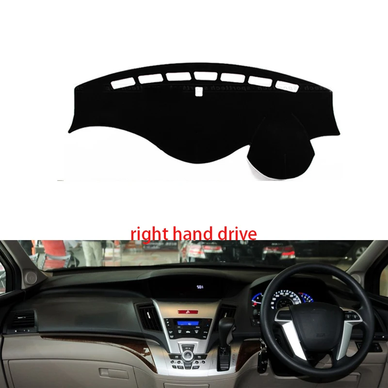 Для Honda odyssey 2009 2010 2011 2012 2014 Автомобильный Стайлинг Даш коврик наклейка на