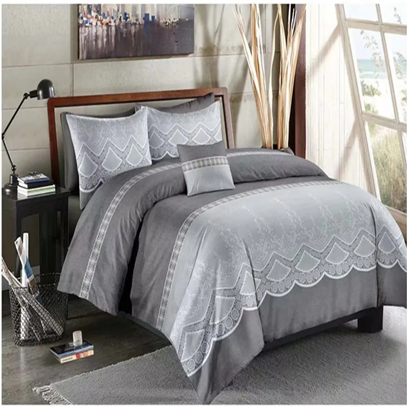 Свежий сплошной цвет постельных принадлежностей 2 шт. комплект из 3 предметов с