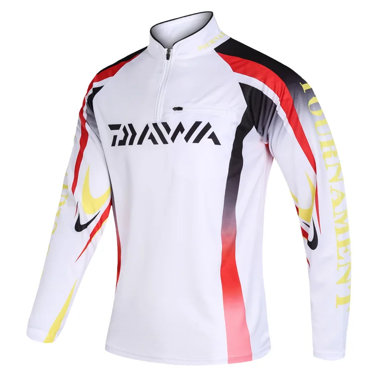 

New Fishing Daiwa Clothing Anti-UV Jacket Fishing Clothes Men Quick Dry Fishing Shirts Anti-uv Breathable Camisas Pesca
