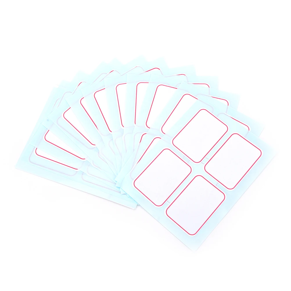 12 листов/уп само съемное крепление на клейкой основе для огромная этикетка