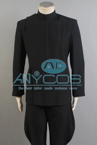 Звездные войны Имперский офицер Униформ черный пиджак брюки хэллоуин косплей