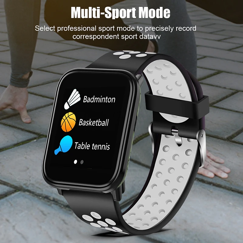 Спортивные смарт браслет IP67 водонепроницаемые часы монитор артериального