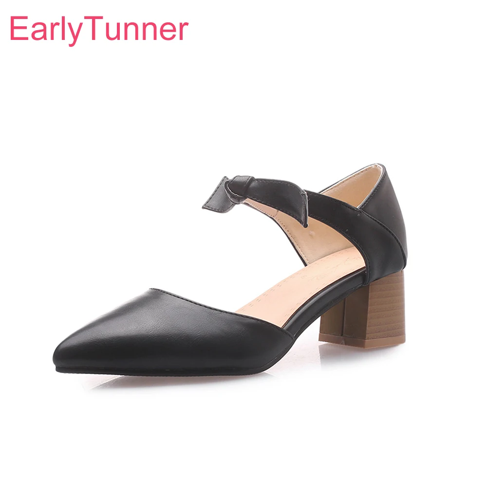 Женские босоножки на массивном каблуке черные или персиковые удобные большие