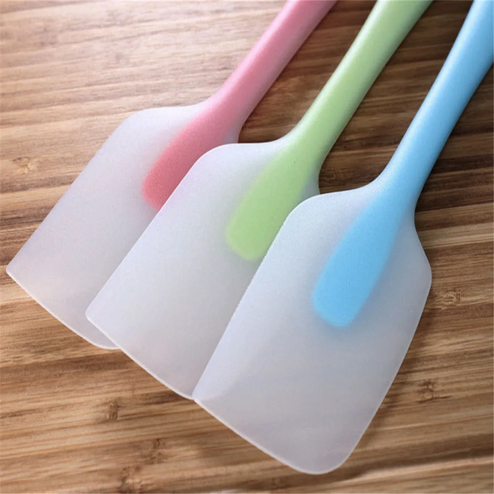 1PC Butter Spatula Brush Mixing Cream Scraper Silicone Baking Tool Heat Resistant Cake cream trowel sugar shovel baking utensils | Дом и сад
