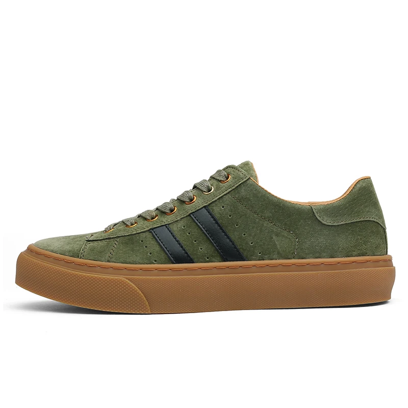 Valstone/мужская повседневная обувь из натуральной кожи; мягкие дышащие кроссовки; Роскошная Вулканизированная обувь из натуральной свиной кожи; нескользящая резиновая обувь
