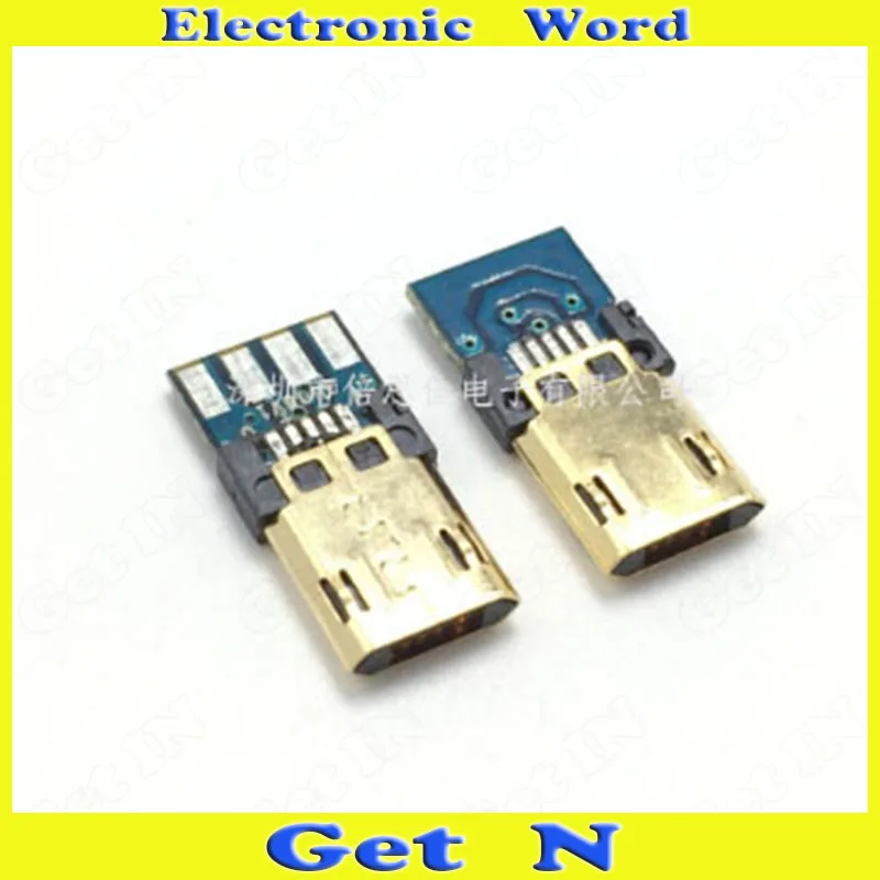 100 шт. Micro V8 Порт с печатной платой для телефона планшета B Тип USB разъем питания |