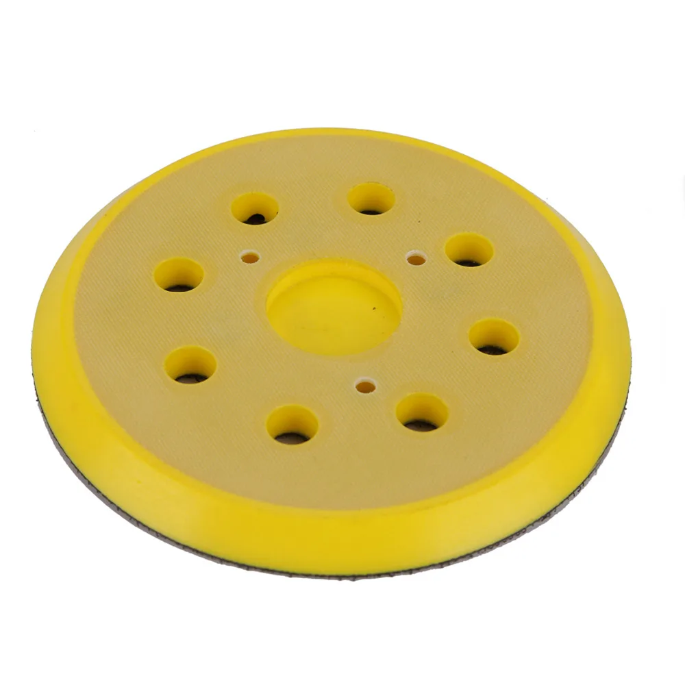 8 + 3 отверстия 5 ''Back up Pad Air шлифовальный диск пневматический станок для Sander Pack