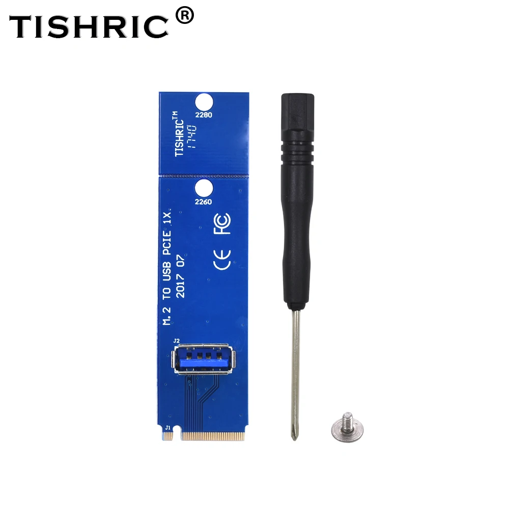 TISHRIC 10 шт. новейшая переходная карта адаптер NGFF M2 M.2 к USB 3 0 PCI E Express усилитель Папа