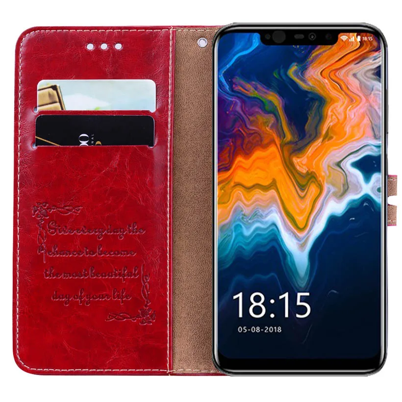Чехол бумажник для BQ 6200L откидной из искусственной кожи чехол кошелек телефона
