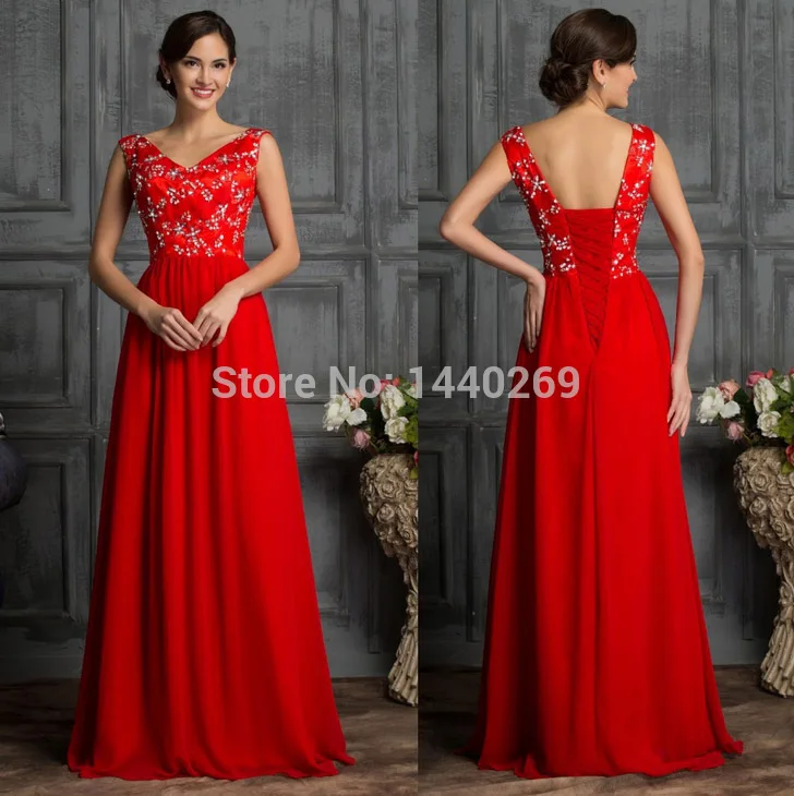 2016 Новое Прибытие Глубокий V образным Вырезом Шифон Рукавов Бесплатный Шаблон