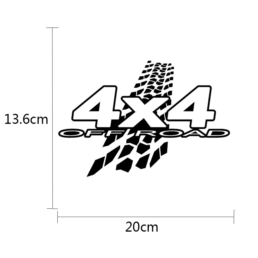 Car styling new 4*4 off road mud funny vinyl decals car sticker window door stickers for ford vw kia opel peugeot | Автомобили и