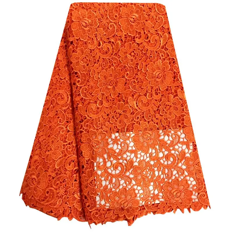 Высокое качество Африканский шнур кружево красное французское ткань из вуали
