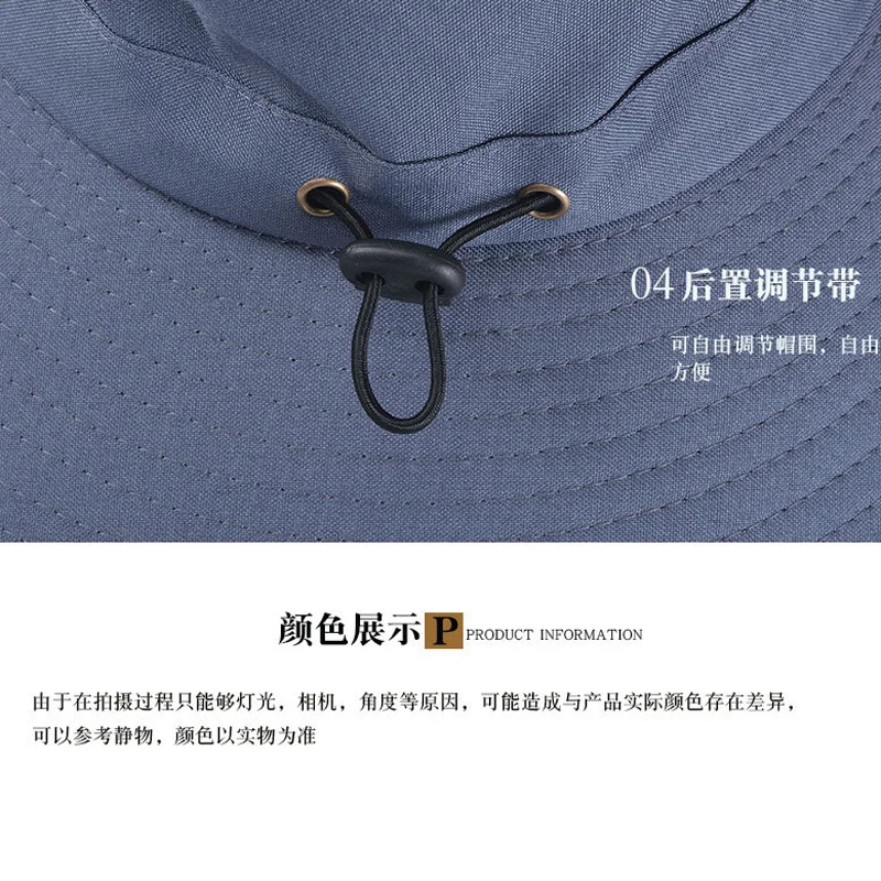 Spring Summer Fisherman's Hat Men's Bucket Outdoor Mountaineering Fishing Male Sun for Men Women Casual Cap | Аксессуары для