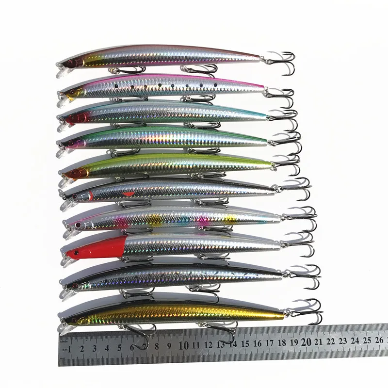 1 шт. большая приманка Minnow морская Рыболовная Снасть искусственные крючок с