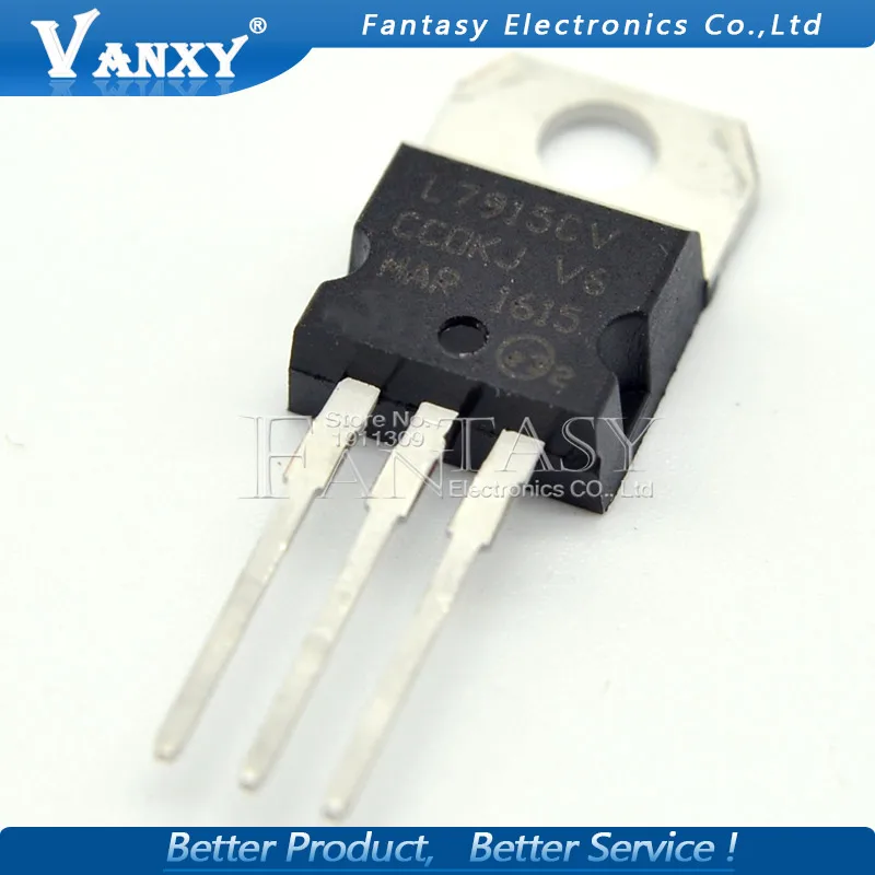 10 шт. L7915CV TO220 L7915 TO 220 7915 LM7915 MC7915 7915CV Новый и оригинальный IC|ics 7| |