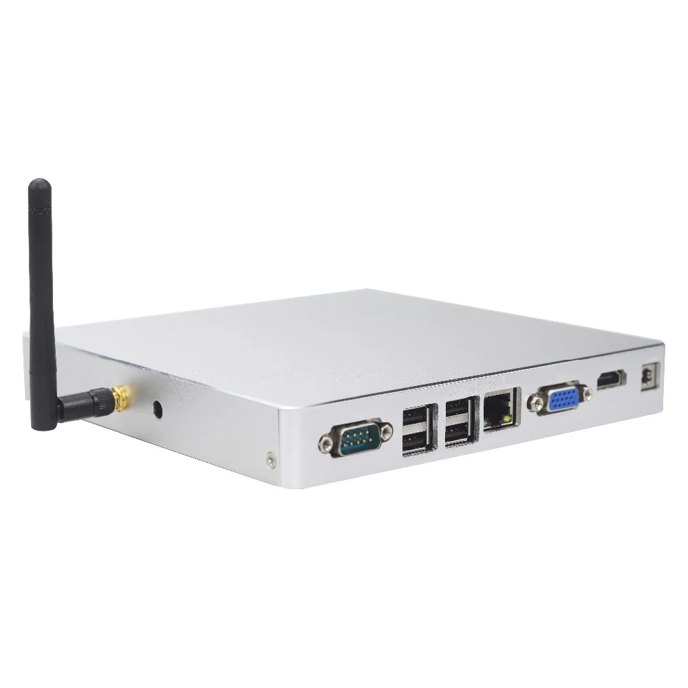 Металлический чехол мини настольный ПК I7 Windows 10 wifi COM хороший школьный карманный мини компьютер DDR4 8G USB 3,0