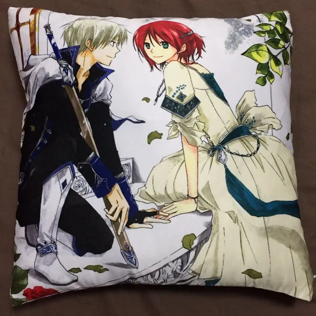 Akagami No Shirayukihime аниме Двусторонняя Подушка Чехол s обнимая для подушки Otaku косплей