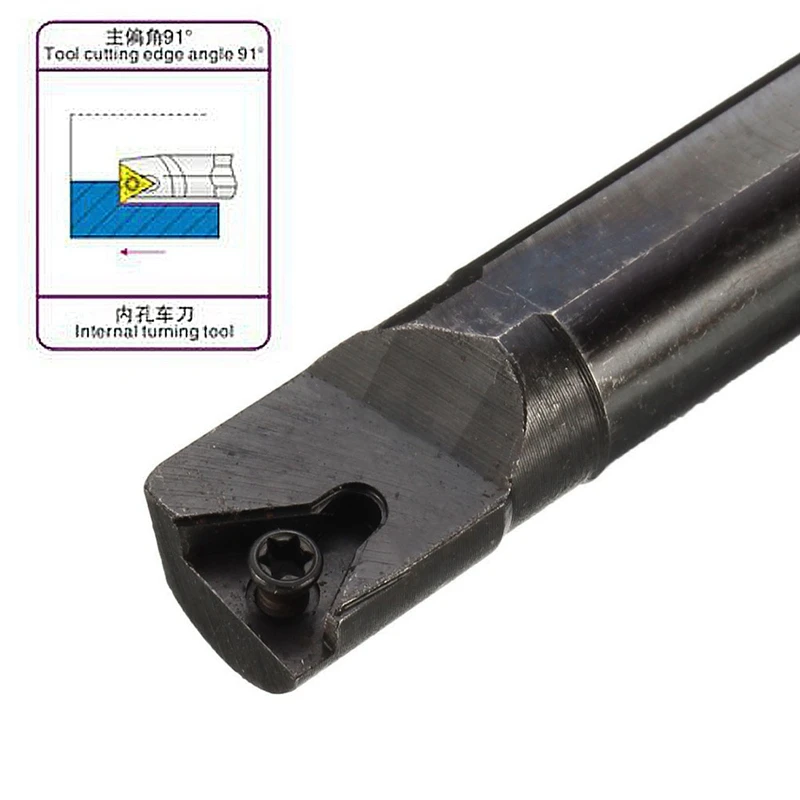 

New high quality S12M-STFCR09 12 x 150mm lathe boring bar for TCMT09 91 degree right hand lathe holder