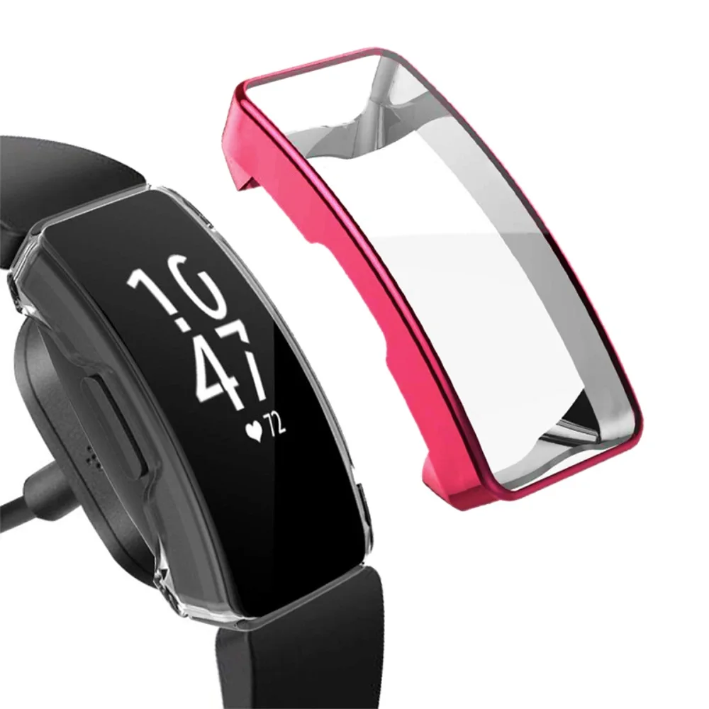 Чехол FIFATA из ТПУ Для Fitbit Inspire HR, защита экрана, противоударный чехол для Fitbit Inspire, аксессуары для браслетов