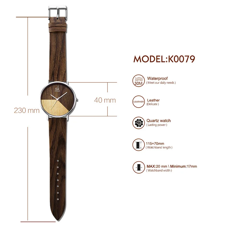 

Shengke Fashion Watches Women Designer Leather Wrist Watch Reloj Mujer 2019 SK Creative Quartz Watch Women's Clock #K0079