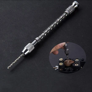 Полуавтоматическая ручная Перфорационная Дрель аксессуары для электроинструмента ручная резьба по металлу мини ручная дрель Gimlet