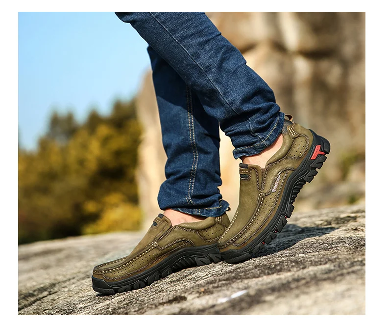 Мужская спортивная Уличная обувь из коровьей кожи; походная обувь из натуральной кожи; обувь для альпинизма; обувь для треккинга; мужские Прогулочные кроссовки