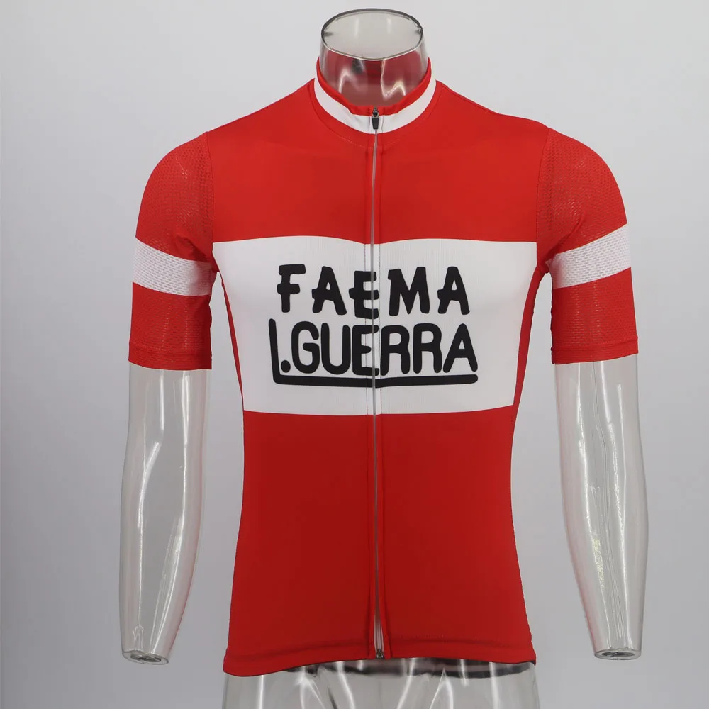 Ретро Велоспорт Джерси ropa Ciclismo для мужчин с коротким рукавом Одежда велоспорта