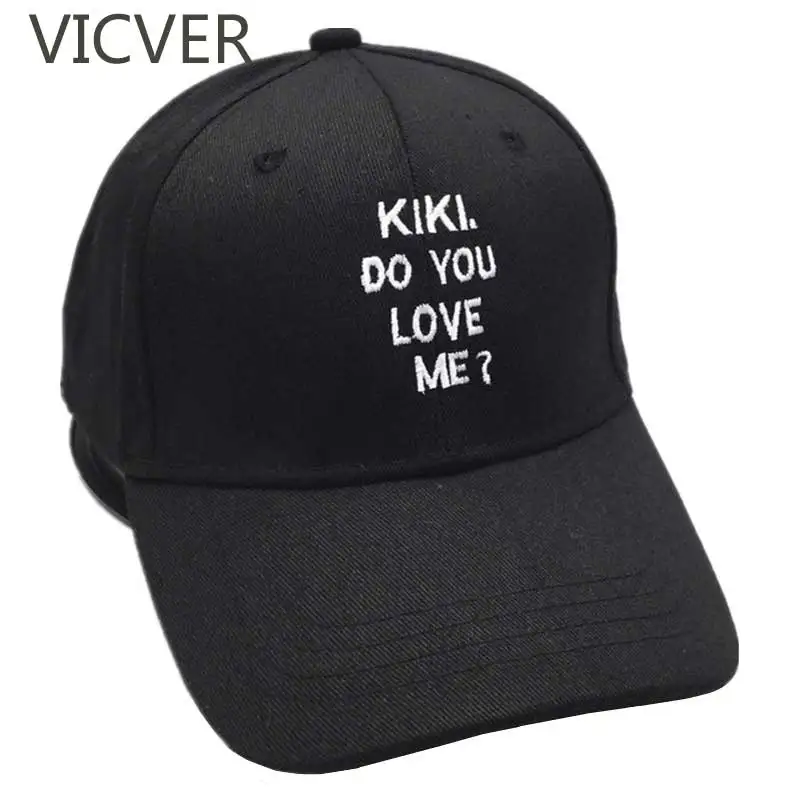 Kiki Do You Love Me бейсбольная кепка Buzzwords папа головные уборы для мужчин и женщин хлопок