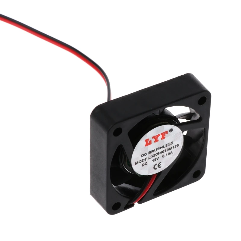 2 Pin крутой DC 12V 40mm охлаждающий вентилятор бесщеточный для VGA Видео Графика Прямая