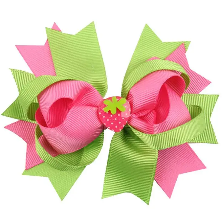 Бесплатная доставка бутик 100 шт./лот скрученный бант с завязками для волос
