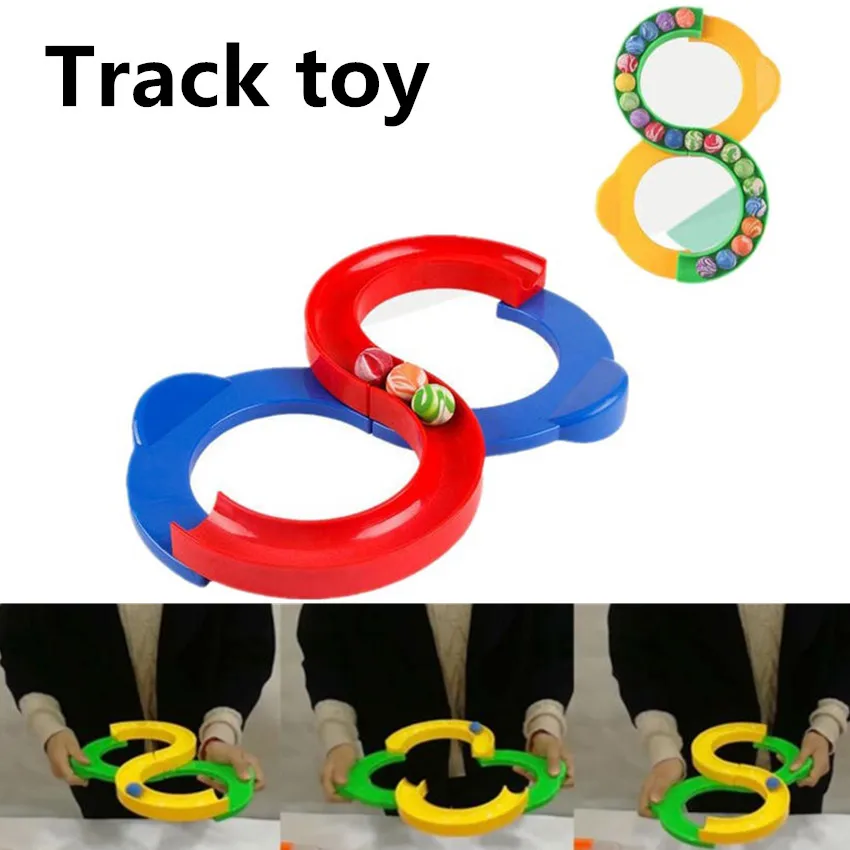 

Развивающие игрушки, тренировочное оборудование для реакции, Трековый шар, 1 шт., для детей, 88 форма бесконечности