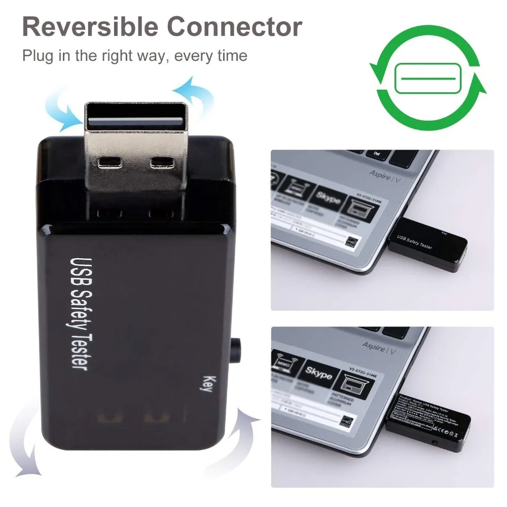 USB цифровой измеритель мощности тестер мультиметр напряжения тока DC 5.1A 30 в Ампер