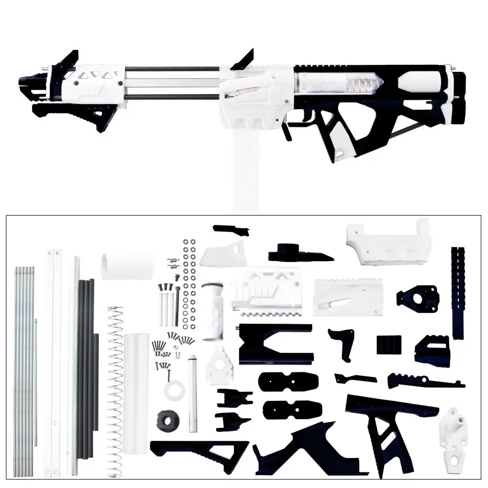 Рабочий мод F10555 Caliburn Blaster 3D печать наборы сделай сам цвет черный белый|Игрушечное