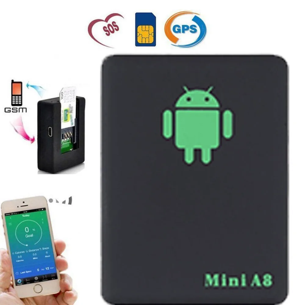 

High Quality Mini A8 Rastreador Veicular GPRS Tracker Locator Real Time Car Kids Pet Tracker GSM/GPRS/LBS SOS Tracking Adapter